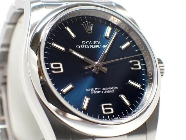 ロレックス オイスターパーペチュアル36 ブルー369 ランダム