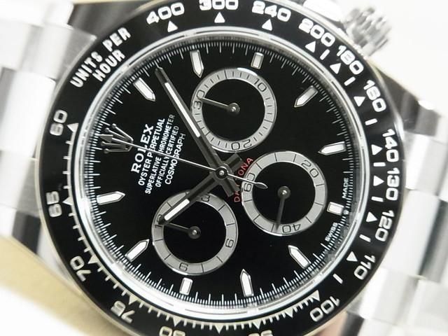 ロレックス デイトナ SS ブラック Ref.126500LN '25年購入 未使用