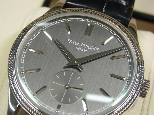 パテック・フィリップ カラトラバ 18KWG グレーダイヤル 6119G-001
