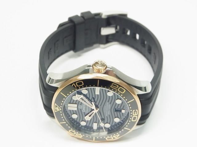 オメガ シーマスター ダイバー300M SS×セドナゴールド 210.22.42.20