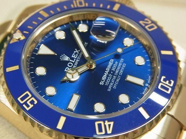 ロレックス サブマリーナ・デイト 18KYG 126618LB '23年購入