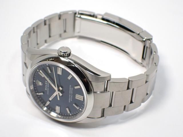 ロレックス オイスターパーペチュアル 36 ブルーダイヤル 126000