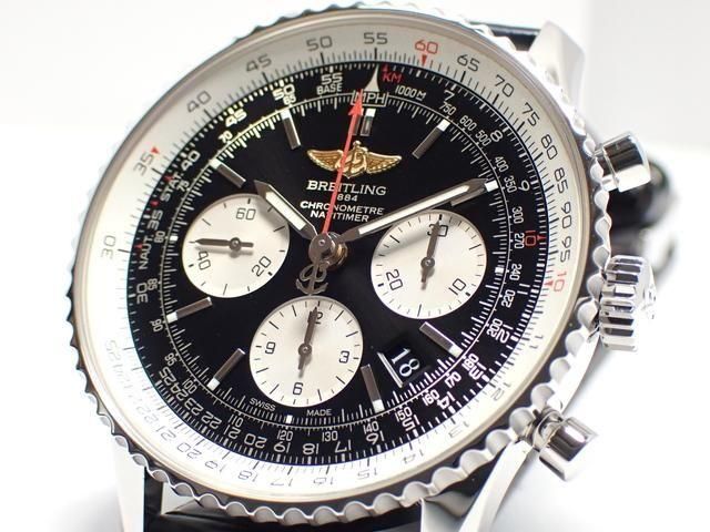 ブライトリング ナビタイマー01 クロノグラフ ブラック AB012012/BB01