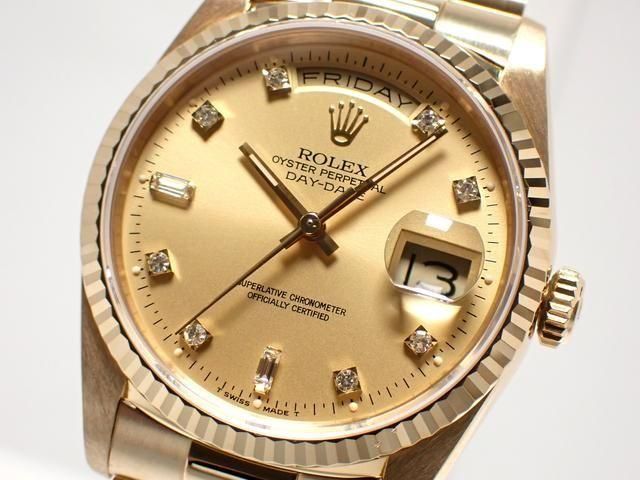 ROLEX 18238 18038 バケットダイヤ文字盤　表示板　針　セット ファッションファッション - ROLEX 18238 18038 バケットダイヤ