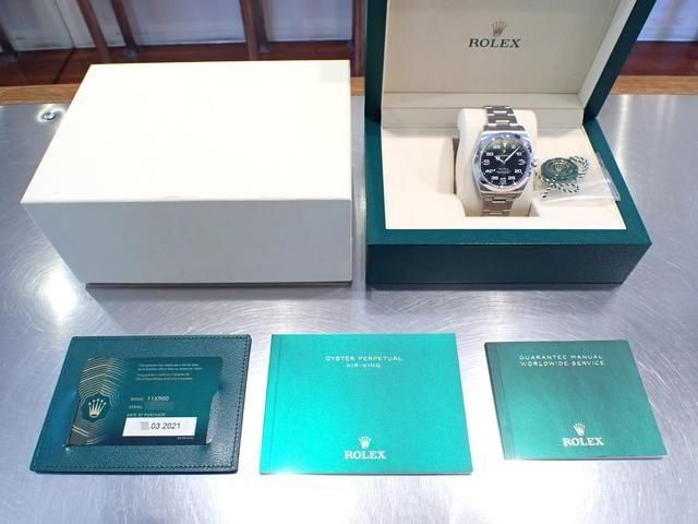 ロレックス エアキング 40MM 116900 '21年 - 腕時計専門店THE-TICKEN