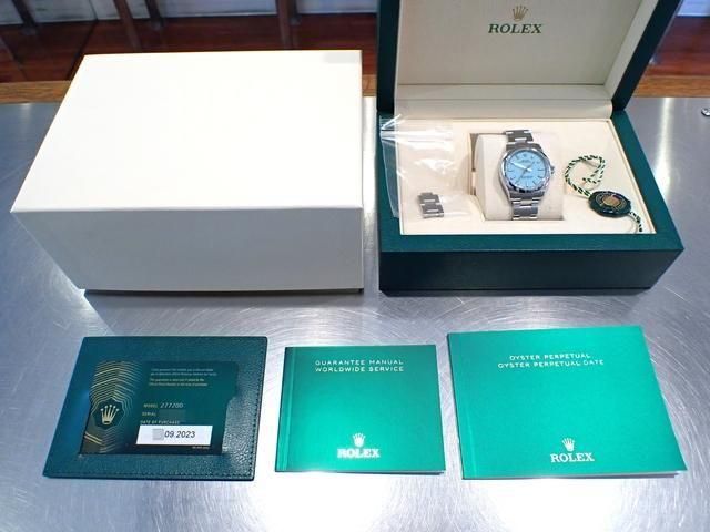 藍ページ ロレックス オイスター パーペチュアル 277200 [オイスター