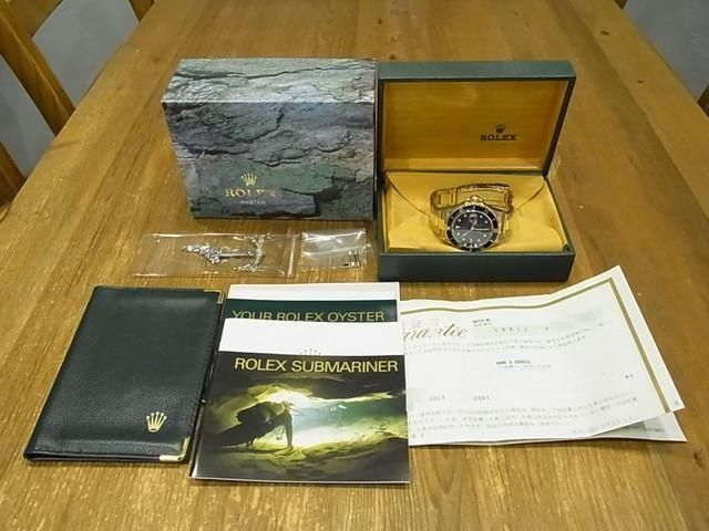 ロレックス サブマリーナ・デイト 青サブ SS&YG Ref.16613 P番