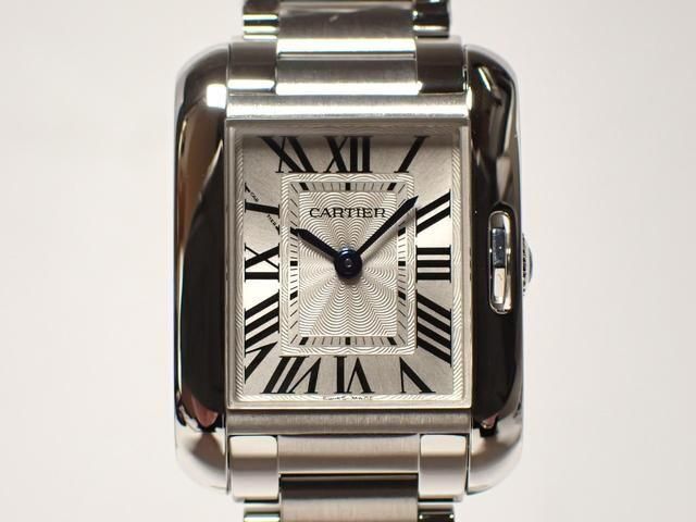 カルティエ タンクアングレーズ SM W5310022 CARTIER カルティエ タンクアングレーズ SMサイズ SS '16年 W5310022