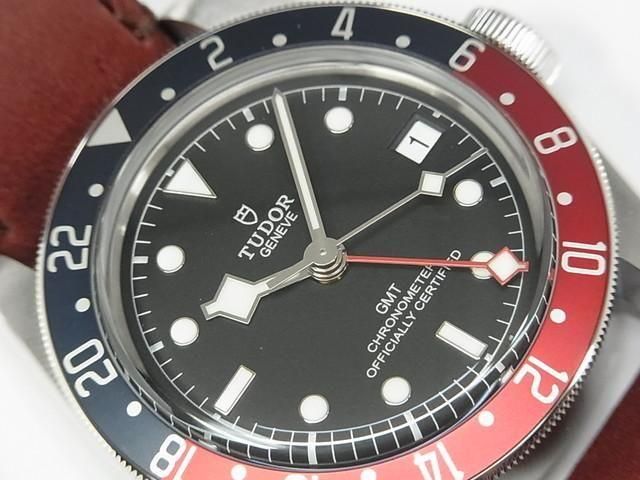 チューダー ブラックベイ・GMT レザーベルト仕様 Ref.79830RB