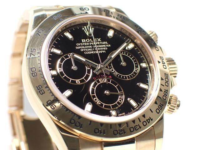 ロレックス デイトナ 18KYG ブラック×ブラック 116508 '22年