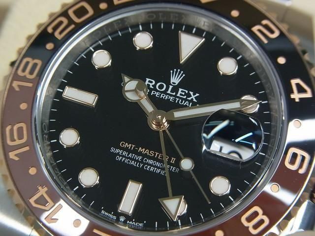 ロレックス GMTマスターII SS×エバーRGコンビ 126711CHNR