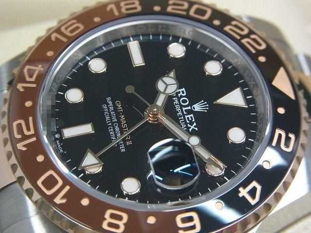 ロレックス GMTマスターII SS×エバーRGコンビ 126711CHNR - 腕時計専門