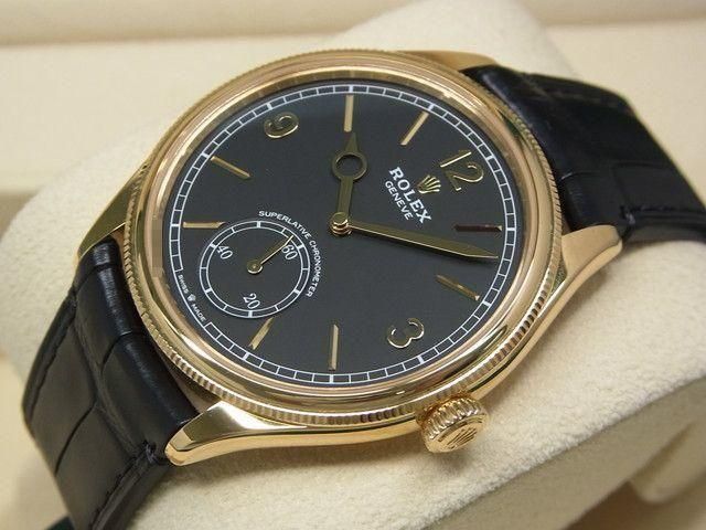 ロレックス 1908 18Kイエローゴールド 39MM Ref.52508 - 腕時計