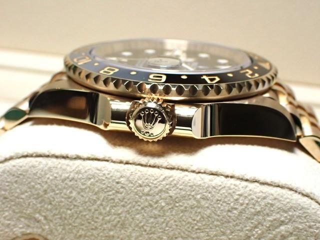 ROLEXジュビリーブレス② ロレックス GMTマスターII 126718GRNR イエローゴールド