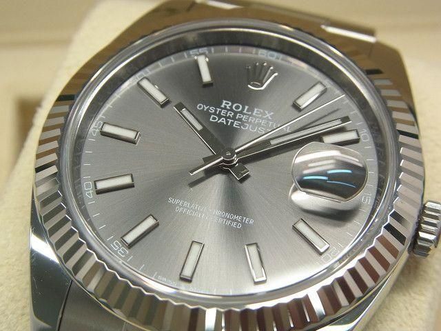 【未使用】オイスターブレス　デイトジャスト41 ロレックス DATEJAST41 ロレックス デイトジャスト41 オイスターブレス 126300の購入