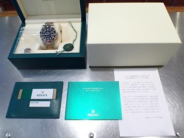 ロレックス GMTマスターII SS×エバーRGコンビ 126711CHNR '19年
