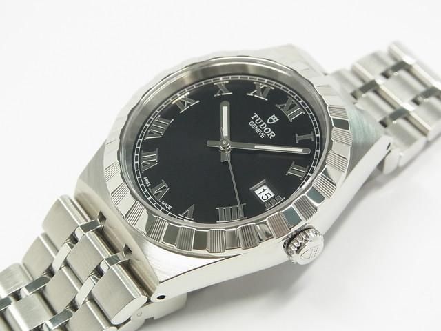 TUDOR  チューダー　ロイヤル　ブラック 38mm 28500 楽天市場】【新品】チューダー TUDOR ロイヤル 38 28500 自動