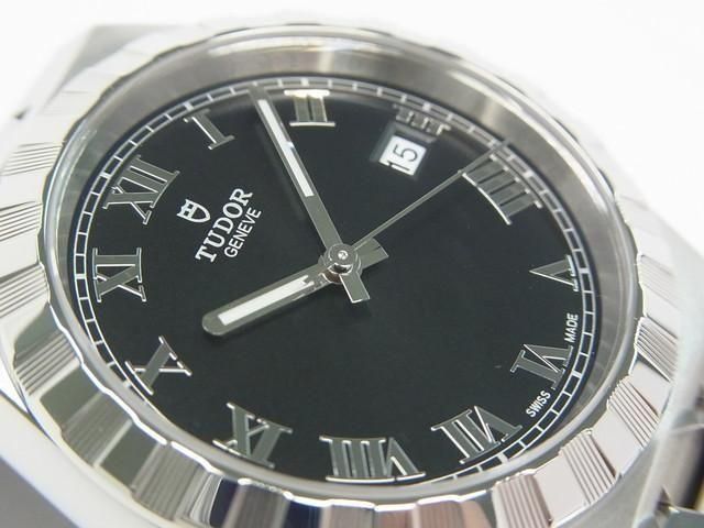 【国内正規品・ワンオーナー】TUDOR ロイヤル 28500 ブラック 新品)TUDOR チューダー ロイヤル 28500-0004 ブラック 8ポイント