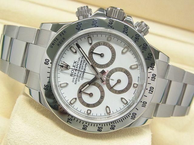ロレックス デイトナ ホワイト文字盤 116520 '21年購入現行