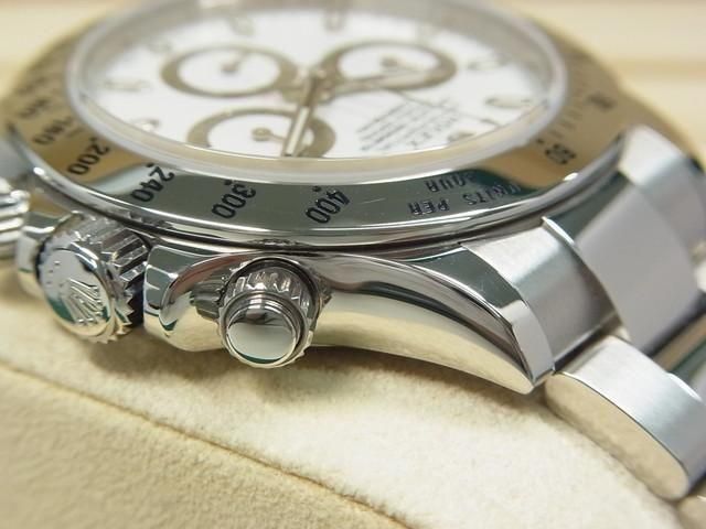 ロレックス デイトナ ホワイト文字盤 116520 '21年購入現行ギャラン