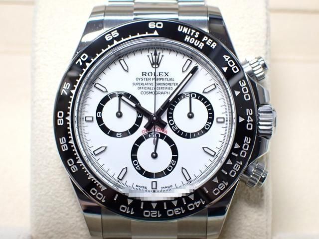 ロレックス デイトナ ホワイト文字盤 126500LN '24年 - 腕時計専門店