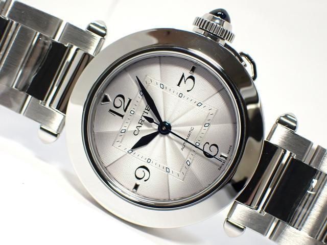 ゼニス エリート・ウルトラシン シルバー文字盤 革ベルト