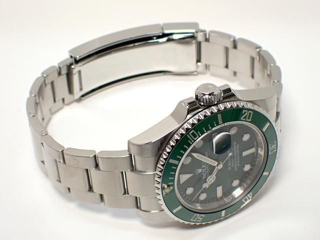 ロレックス グリーンサブ Ref.116610LV ランダム番 '14年 - 腕時計専門