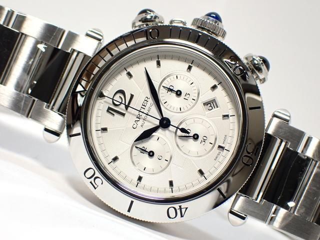 カルティエ クロノスカフ メンズ ホワイト 国内正規品 - 腕時計専門店