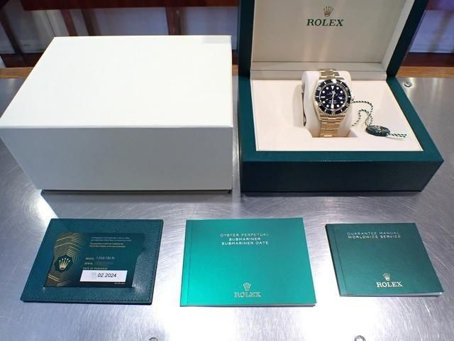 ロレックス サブマリーナ・デイト ブラック 18KYG 126618LN '24年