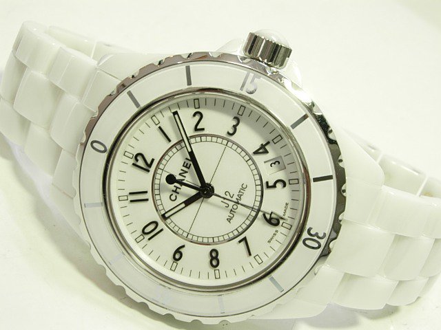 シャネル J12 メンズ 白セラミック H0970 - 腕時計専門店THE-TICKEN 