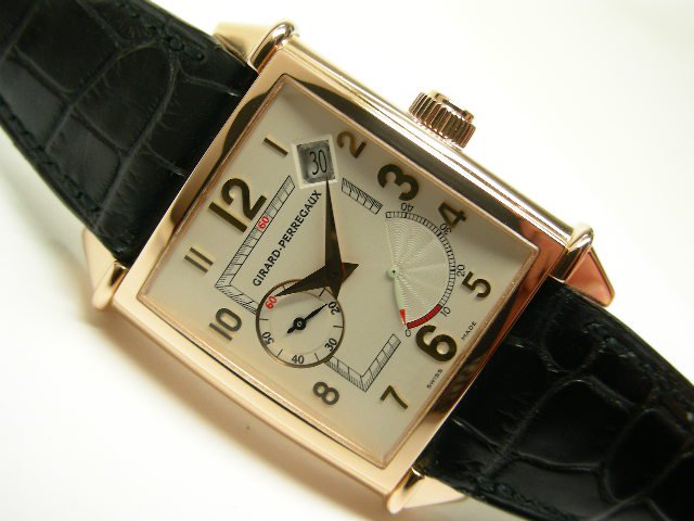 ジラールペルゴ ヴィンテージ1945 PG×革   メンズ 腕時計