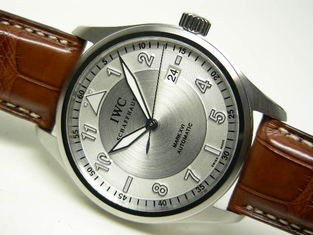IWC スピットファイヤー・マーク16 シルバー 革ベルト - 腕時計専門店 