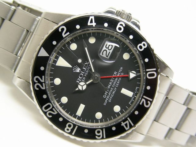 旧型GMTマスター Ref.1675 黒ベゼル - 腕時計専門店THE-TICKEN 
