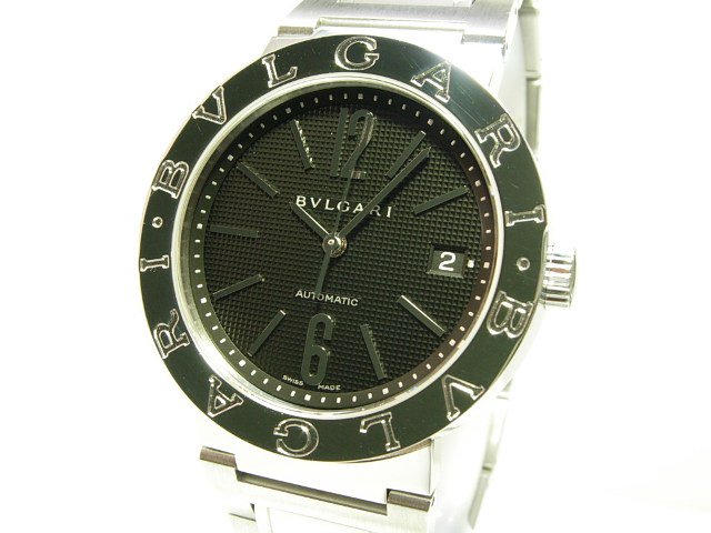 最終値下げ　ブルガリ　BB38SS  　オートマチック　腕時計文字盤の色ブラック系