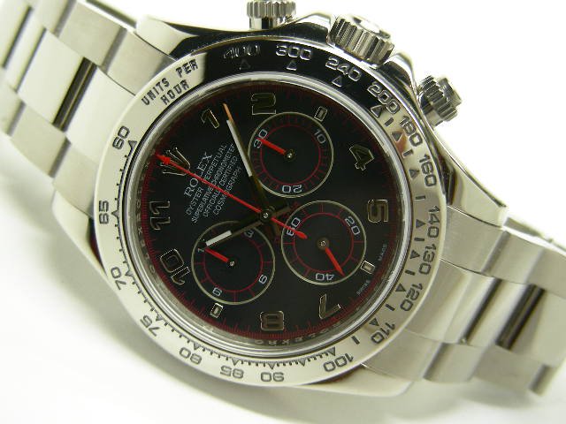 ロレックス デイトナ WG 黒アラビア文字番 Ref.116509 - 腕時計専門店 