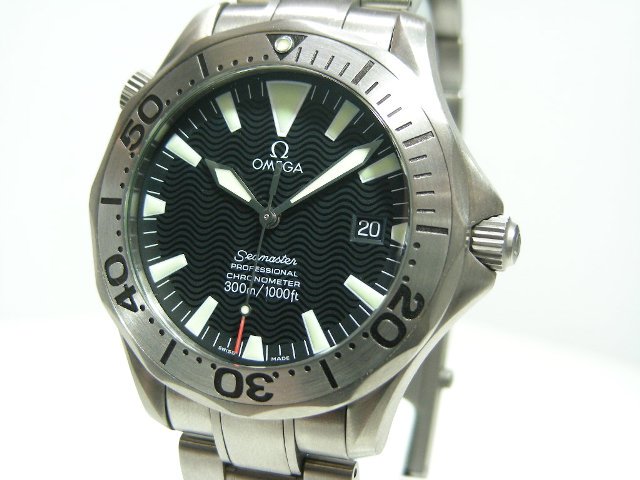 オメガ シーマスタープロフェッショナル300 チタン - 腕時計専門店THE