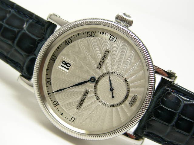 クロノスイス デルフィス シルバー文字盤 CH1423 正規品 - 腕時計専門 ...