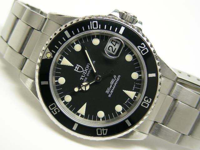 チュードル サブマリーナ・デイト ボーイズ 黒 Ref.75090 - 腕時計専門 ...