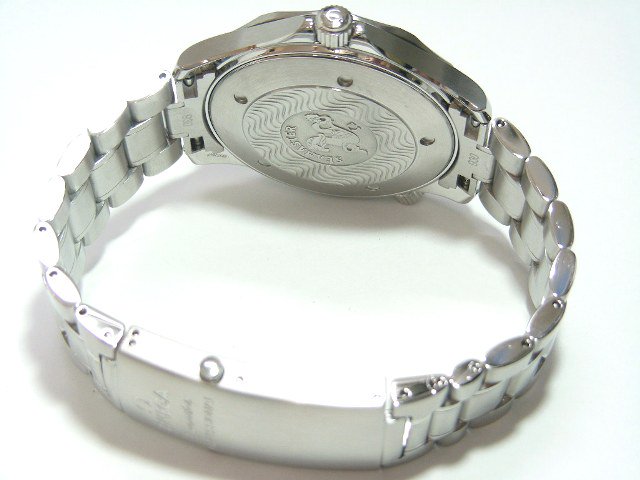 オメガ シーマスタープロフェッショナル300 クォーツ 黒 - 腕時計専門 