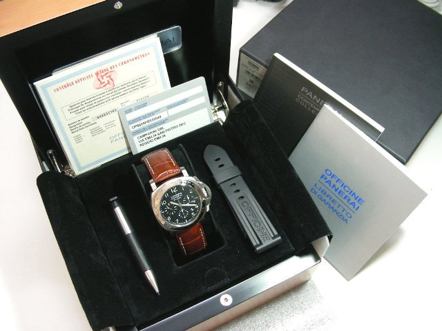 パネライ ルミノール・クロノ デイライト PAM00196 - 腕時計専門店THE-TICKEN(ティッケン) オンラインショップ