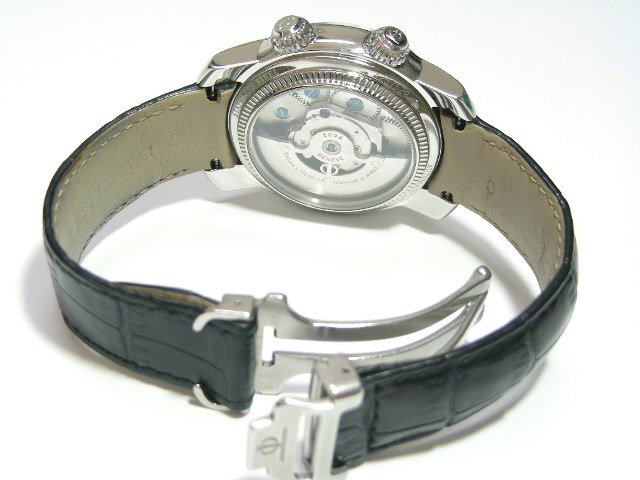 ボーム＆メルシエ ケーブランドGMT アラーム 自動巻き メンズ腕時計