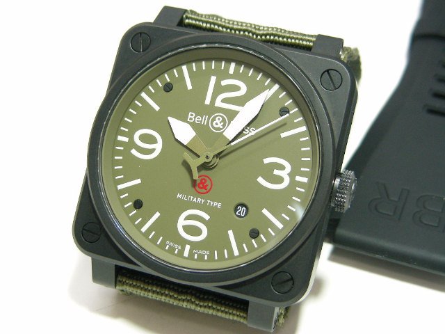 ベル＆ロス BR03-92 ミリタリー - 腕時計専門店THE-TICKEN(ティッケン 