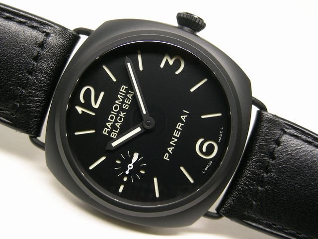 パネライ PANERAI ラジオミール ブラックシール PAM00292 メンズ 腕時計 ブラック 文字盤 スモールセコンド 手巻き Radiomir VLP 90196821