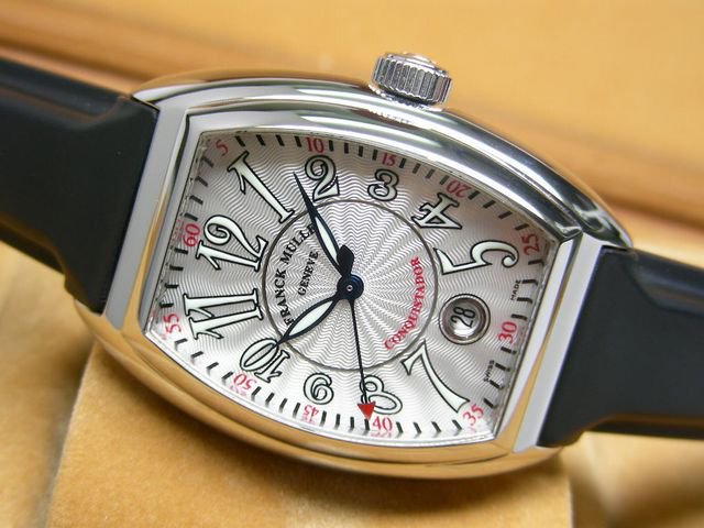 フランク・ミュラー コンキスタドール 8005SC シルバー 正規 - 腕時計 