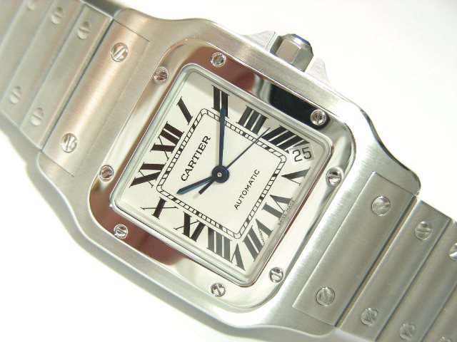 カルティエ サントスガルベ XLサイズ オートマチック - 腕時計専門店 