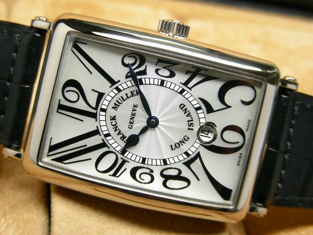 フランク・ミュラー ロングアイランド WG 1150SCDT 正規品 - 腕時計 ...