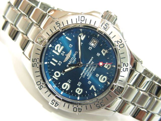ブライトリング スーパーオーシャン1500M ブルー - 腕時計専門店THE 