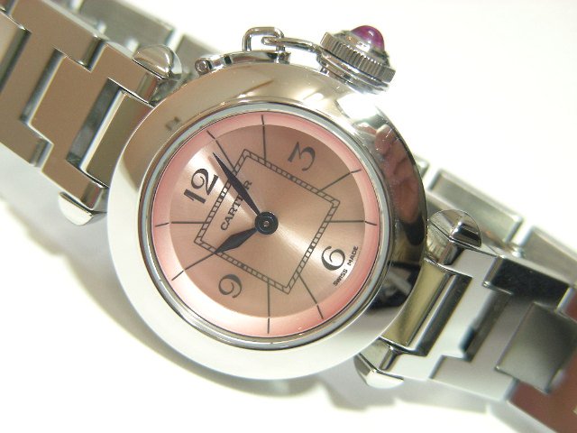 カルティエ ミスパシャ ピンク 正規品 - 腕時計専門店THE-TICKEN 