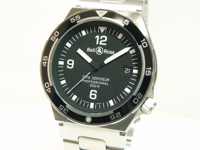 ベル＆ロス タイプデミナー ブラック - 腕時計専門店THE-TICKEN