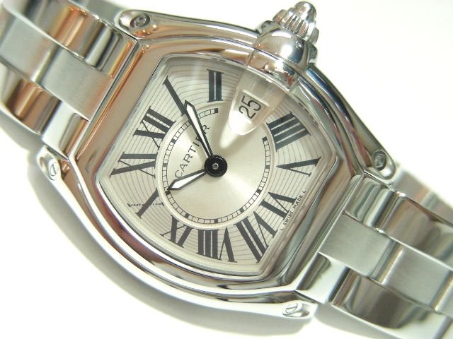 カルティエ レディース ロードスターSM シルバー - 腕時計専門店THE-TICKEN(ティッケン) オンラインショップ